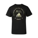 adidas Community T-Shirt Karate schwarz/gold